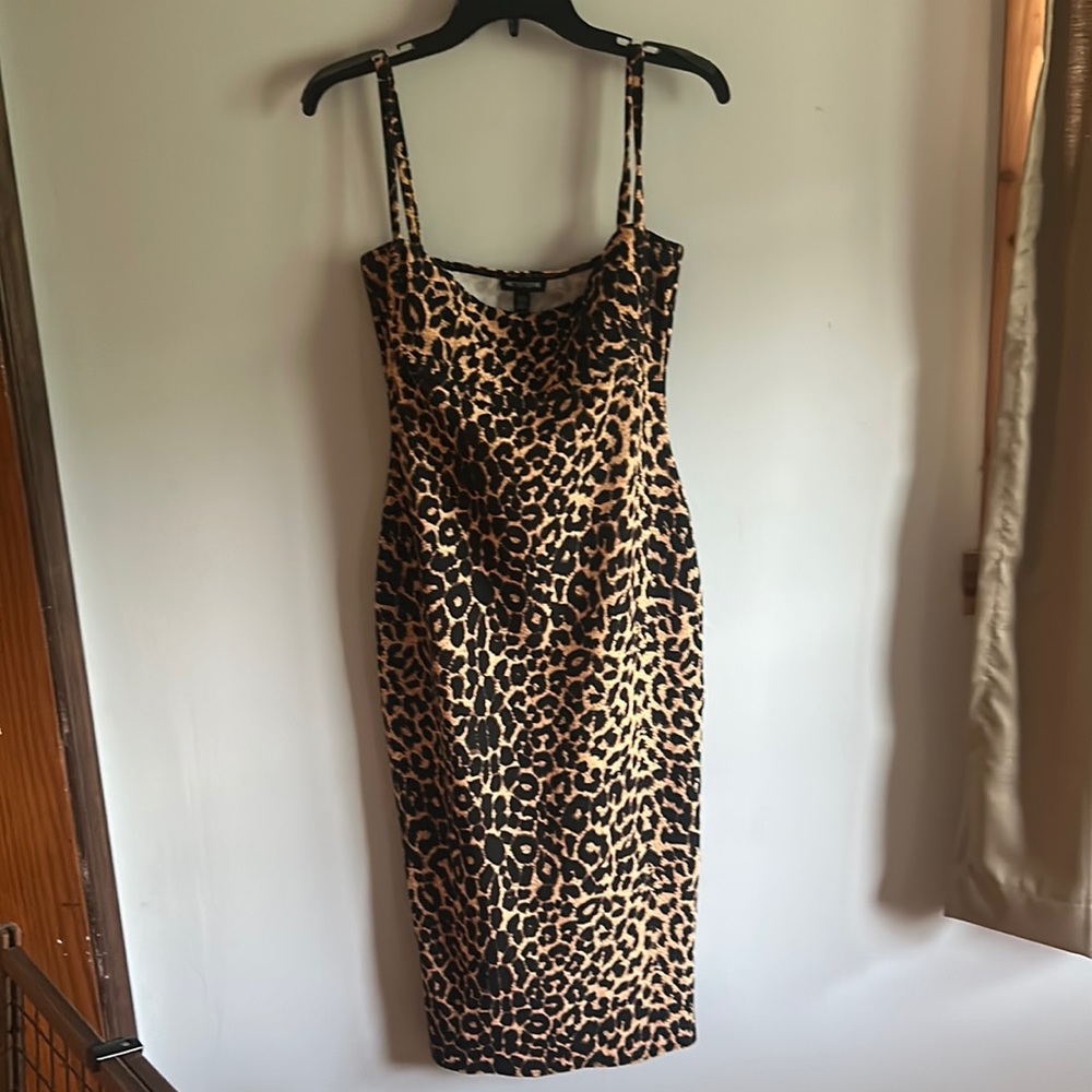 Pretty little things leopard dress